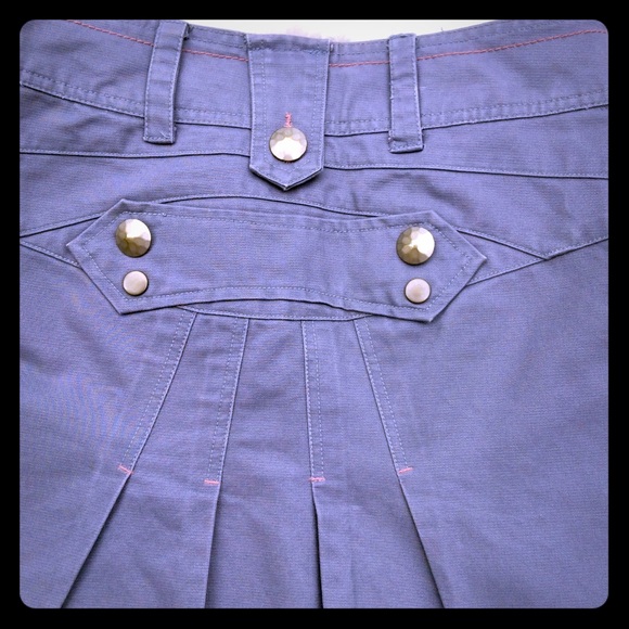 ♥️Military Style Skirt with Coordinating Lining - Picture 4 of 6